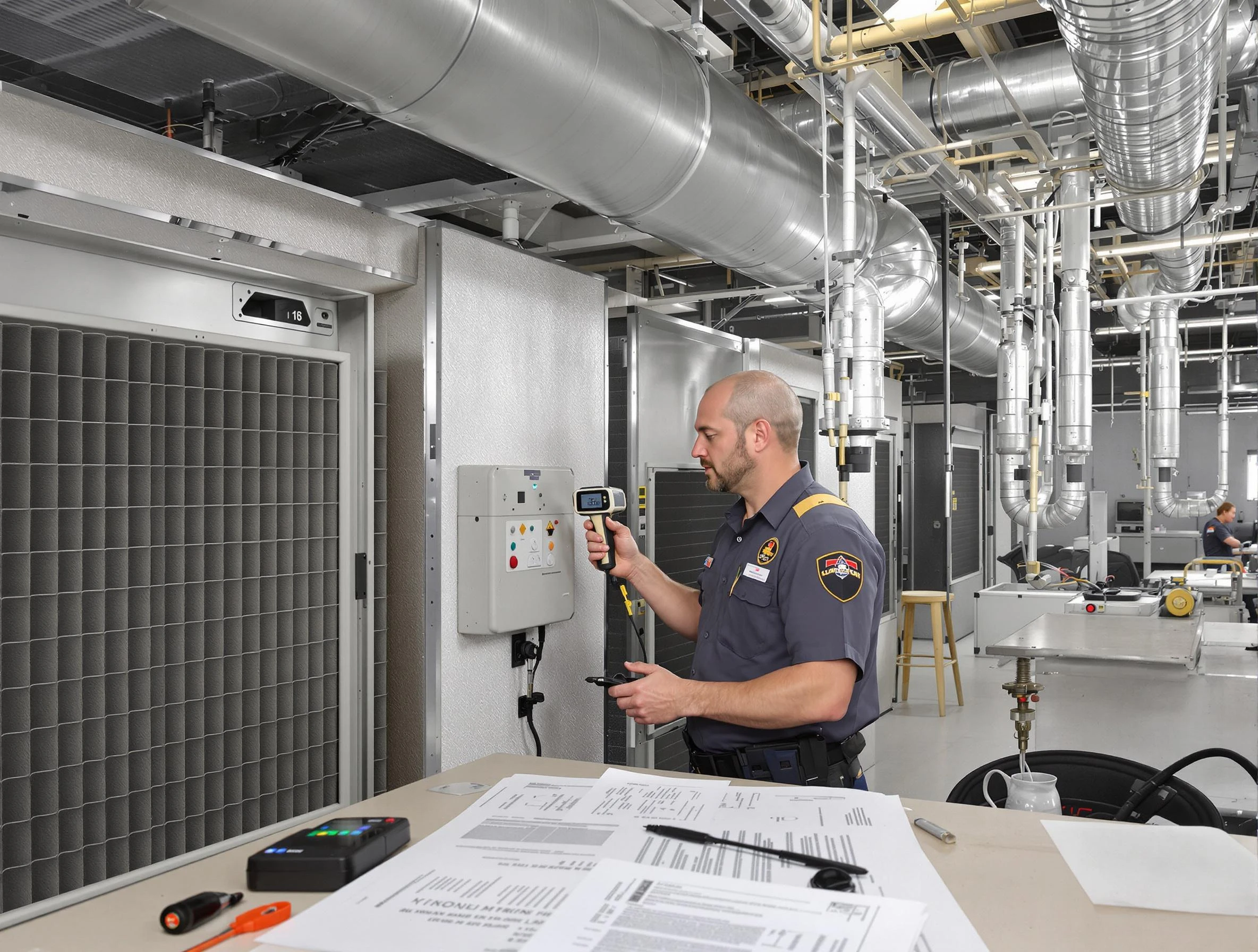 Professional filter system inspection by Cumberland Air Duct Cleaning in Cumberland