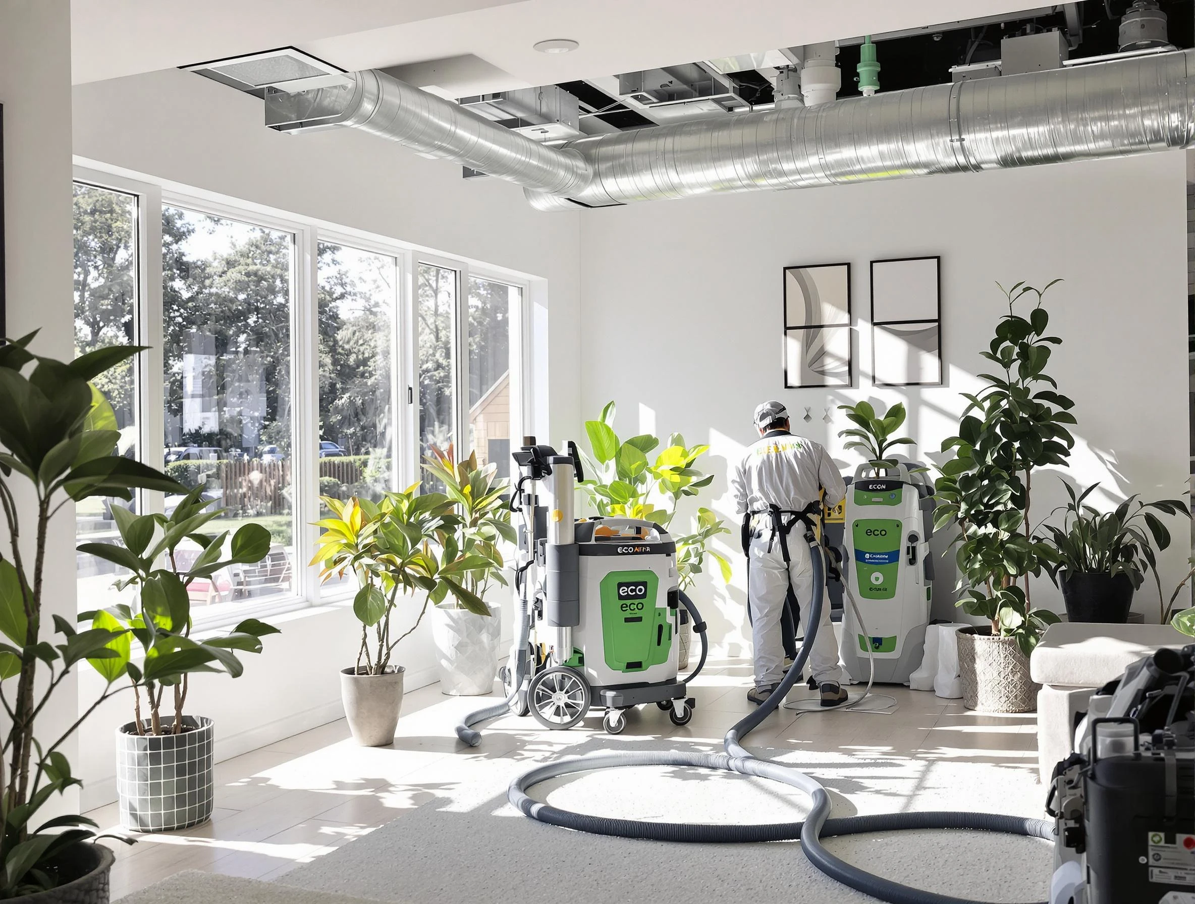Environmentally-friendly duct cleaning by Cumberland Air Duct Cleaning in Cumberland
