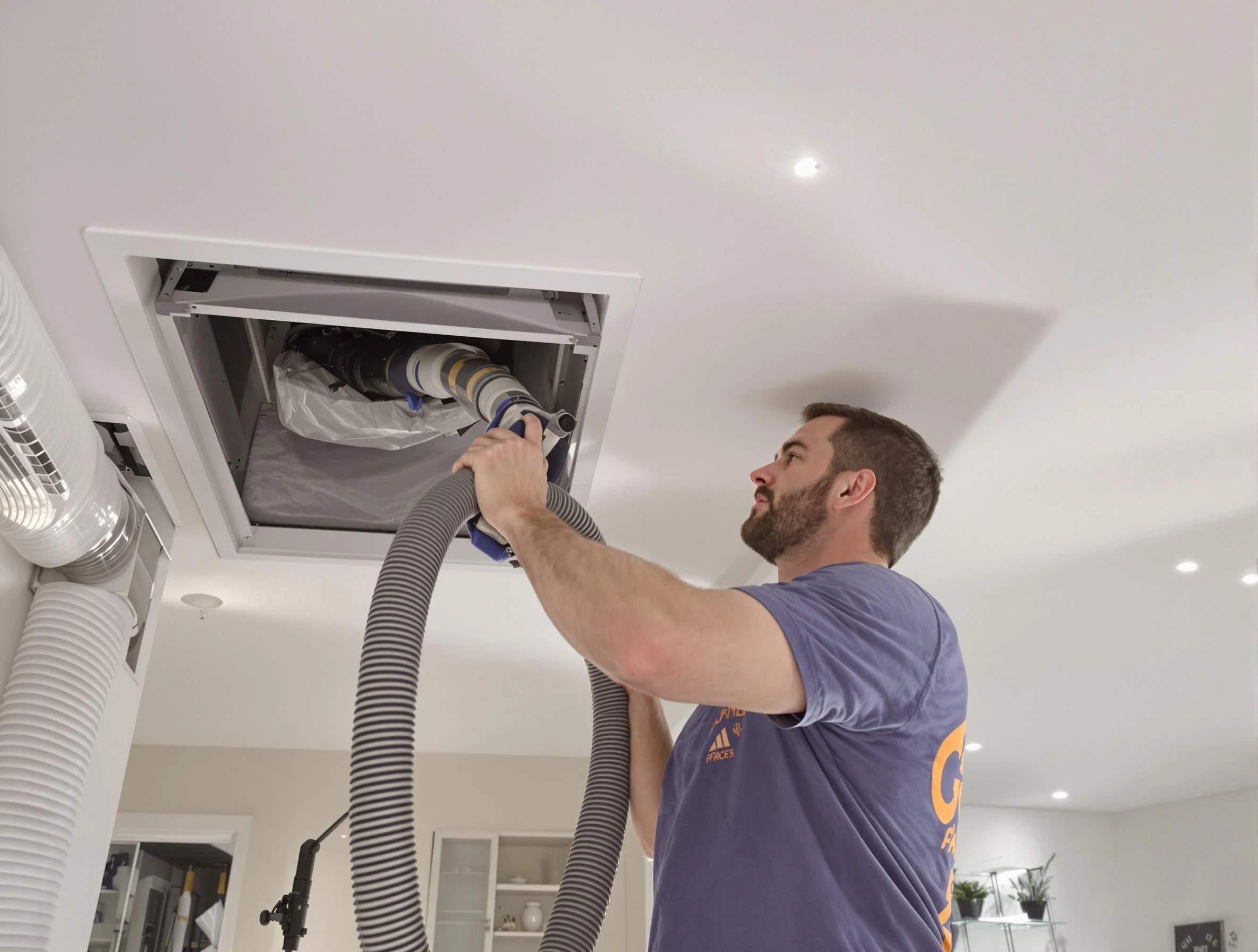 Precision indoor duct cleaning by Cumberland Air Duct Cleaning in Cumberland